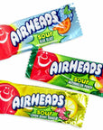 AirHeads Taffy Mini Sours Assorted Candy Bars: 5LB Bag