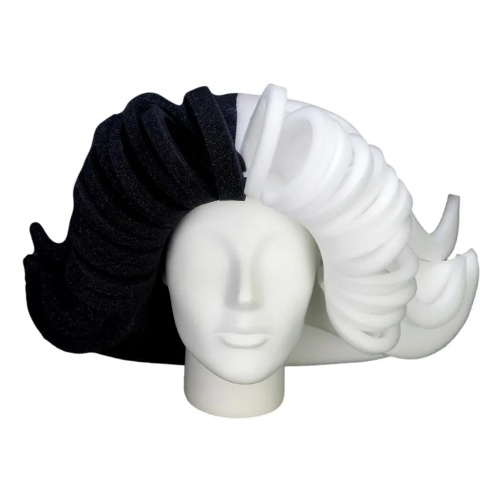 Black &amp; White Wig