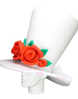 Red Roses Bride Hat