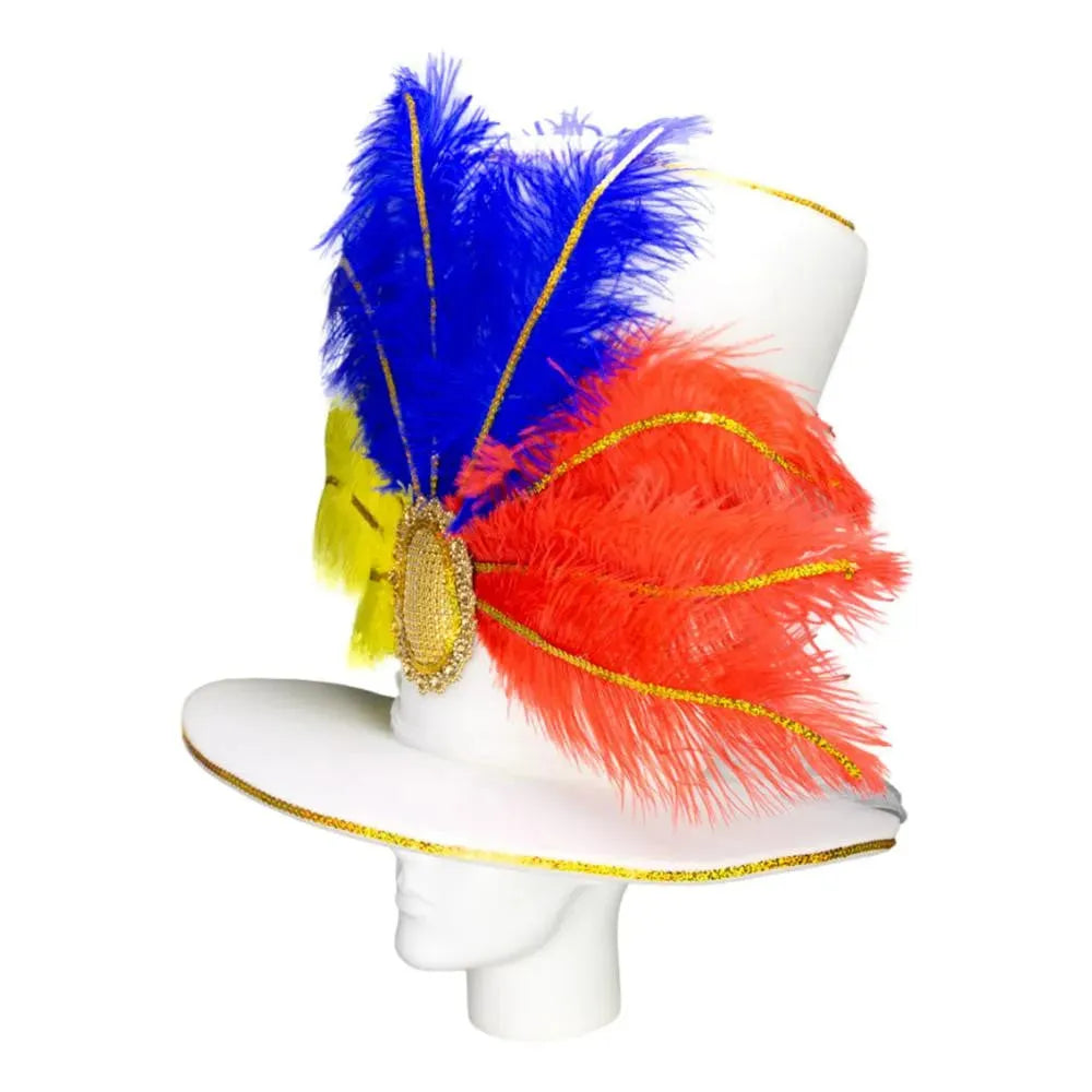 Venezuela Feathers Bride Hat