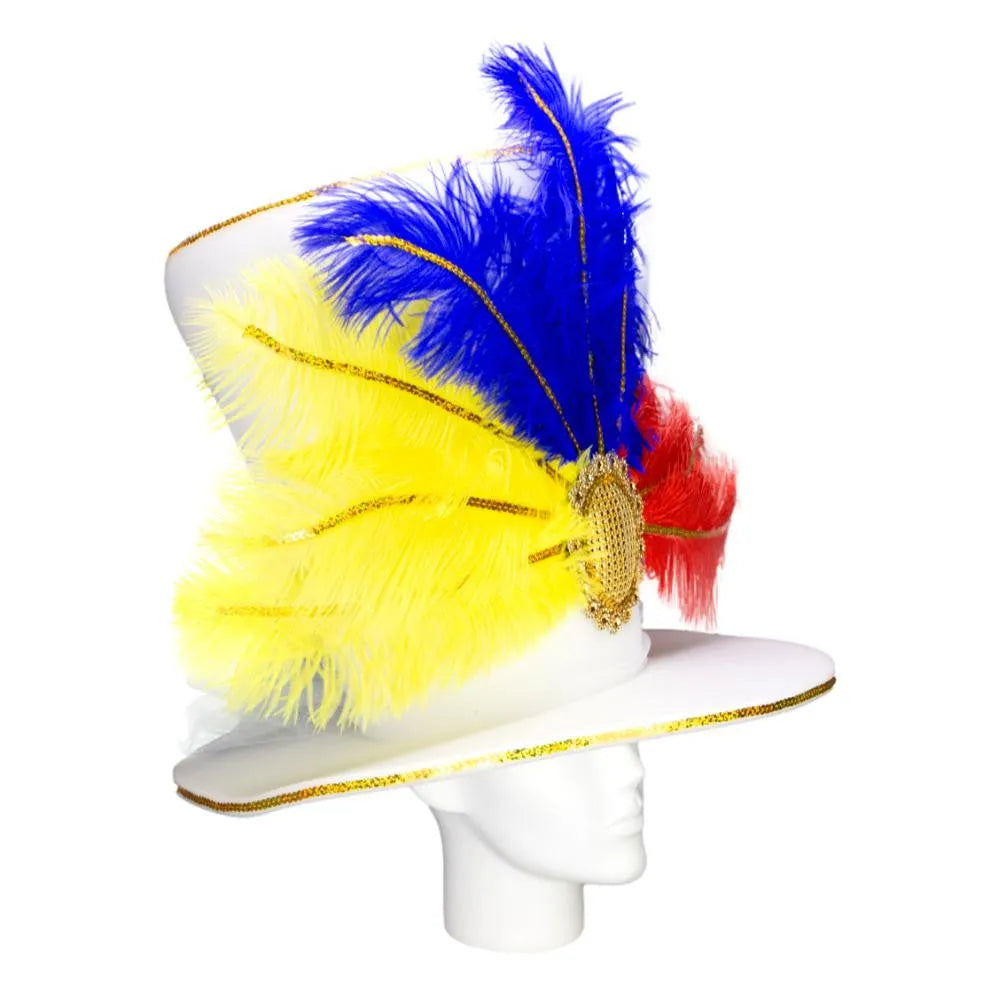 Venezuela Feathers Bride Hat