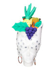 White Bride Carmen Miranda Hat