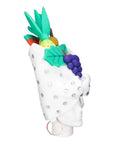 White Bride Carmen Miranda Hat