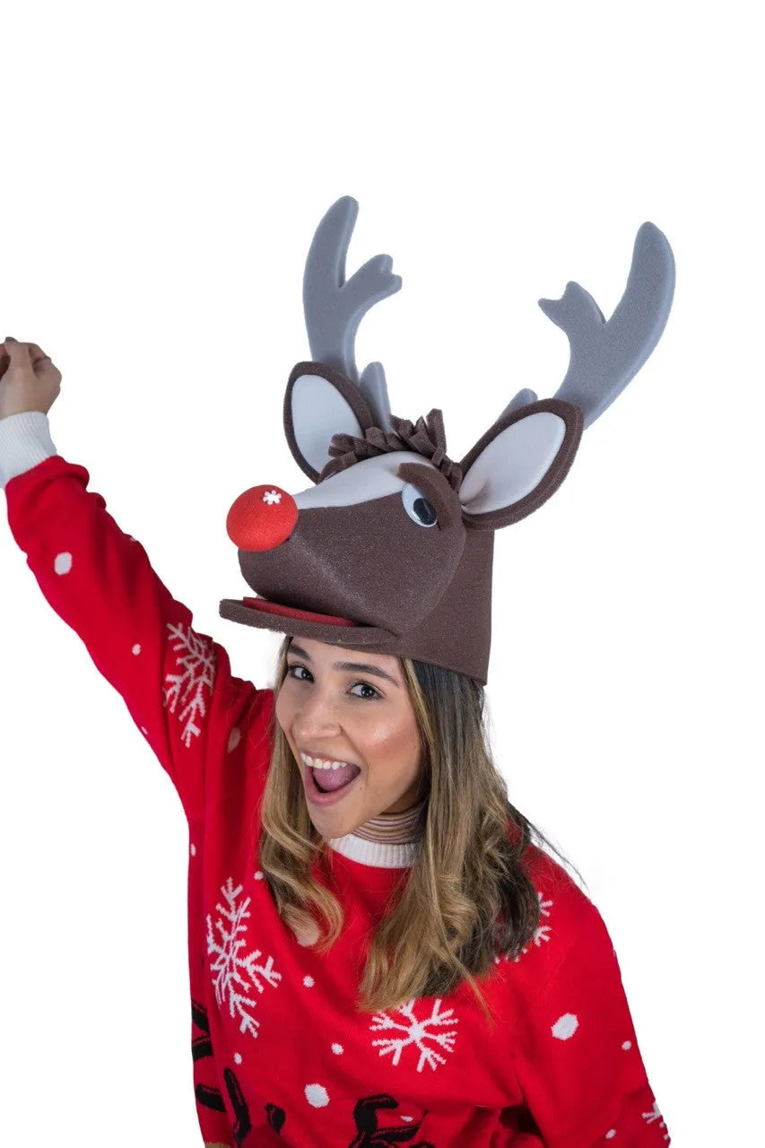 Rudolph The Reindeer Hat