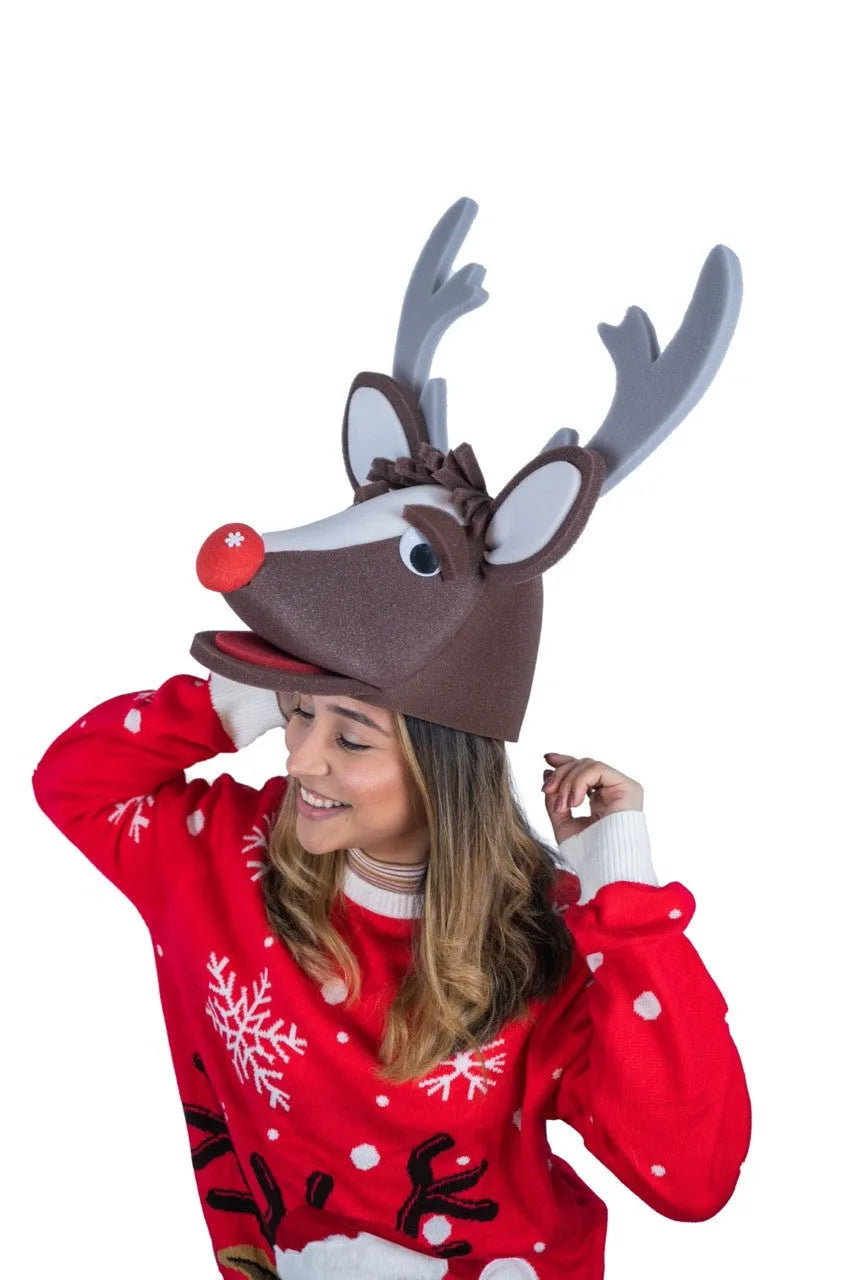 Rudolph The Reindeer Hat