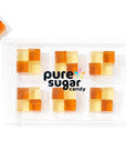 Pure Sugar Candy Chocolate Salted Caramel Candy Cubes