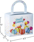 Birthday Boys Candy Boxes 36 Pack 4.5" X 3.75" X 2.25"