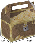 Pirate Paper Treat Boxes 20 Pack 6.25" X 3.75" X 3.5"