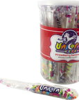 Unicorn Pops 0.4-Ounce Twist Suckers - Rainbow: 24-Piece Jar