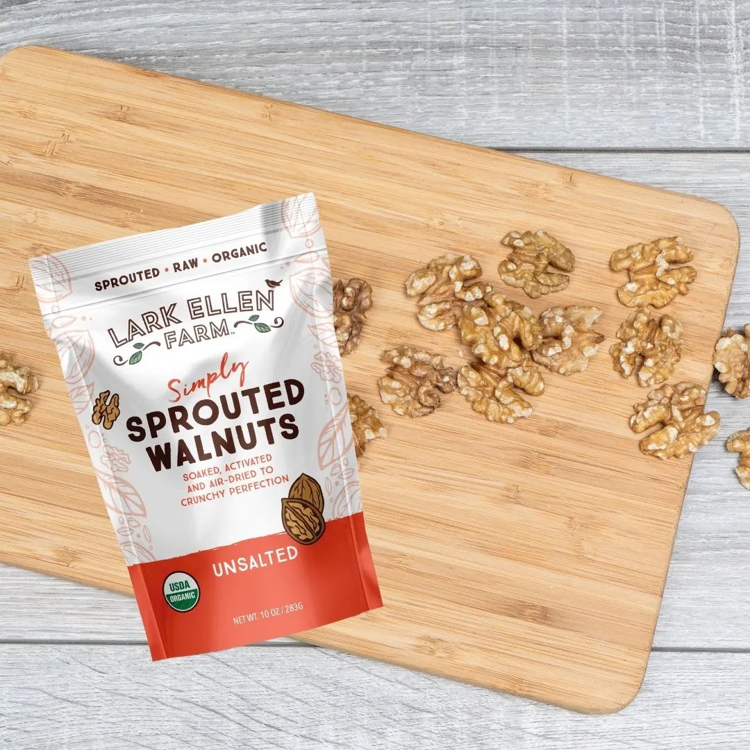 Lark Ellen Farm Organic Sprouted Walnuts