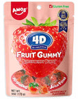 Amos 4D Gummy Strawberry Burst: 12-Piece Case