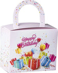 Birthday Girls Candy Boxes 36 Pack 4.5" X 3.75" X 2.25"