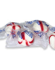 King Leo Red and White Peppermint Puffs Candy: 25LB Case