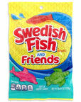 Swedish Fish and Friends Candy: 12-Piece Case