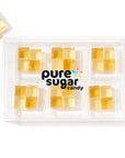 Pure Sugar Candy Maple Syrup and Waffles Candy Cubes