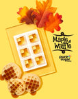 Pure Sugar Candy Maple Syrup and Waffles Candy Cubes