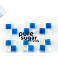 Pure Sugar Candy Blueberry Pie Candy Cubes