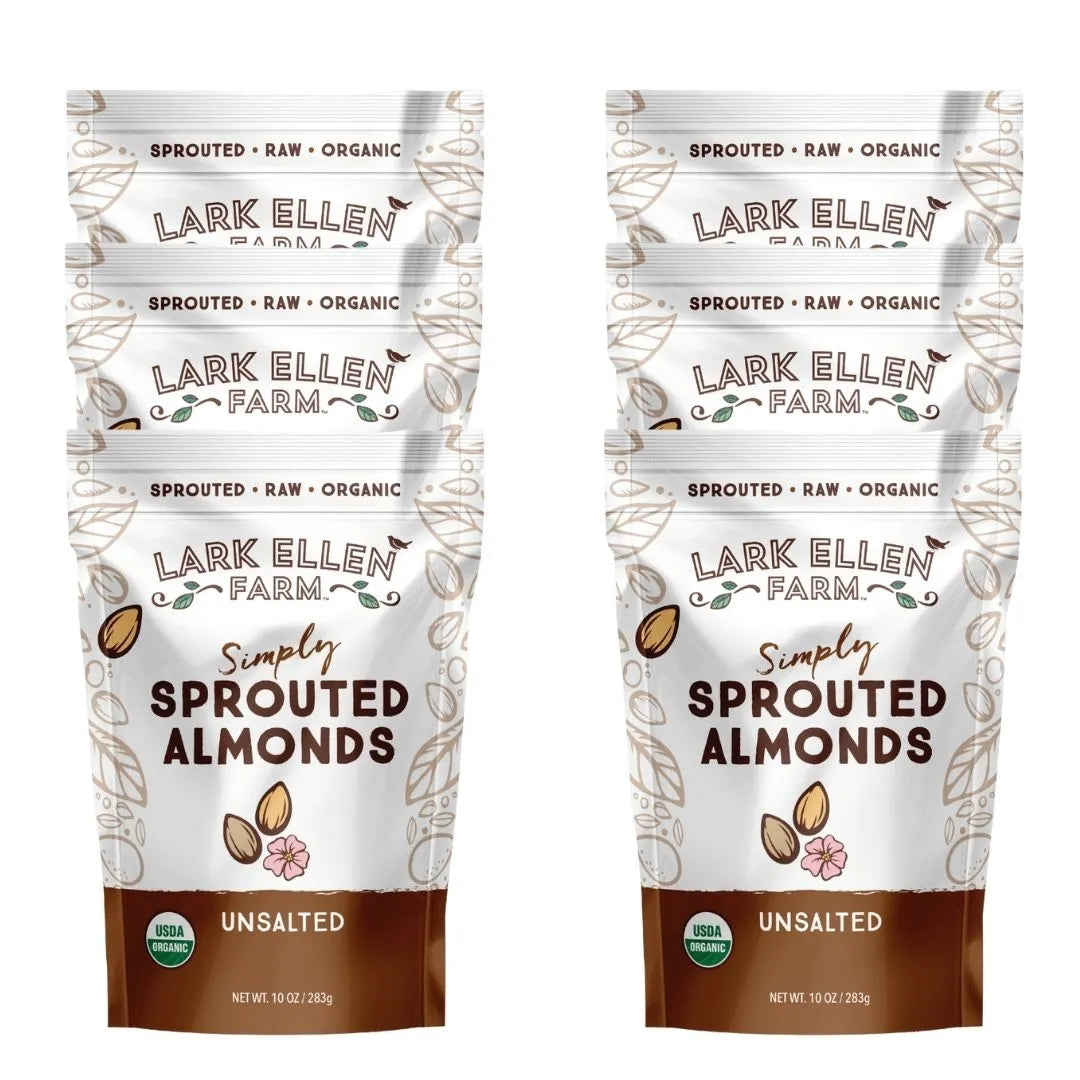 Lark Ellen Farm Sprouted Almonds, Organic