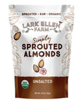 Lark Ellen Farm Sprouted Almonds, Organic