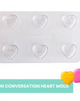 Sprinkle Pop Mini Conversation Hearts Cookie Mold