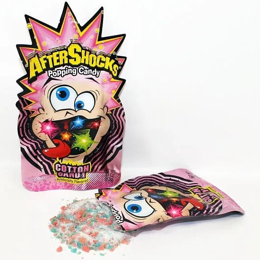 Aftershocks Popping Cotton Candy: 24 Pack-Candy Warehouse