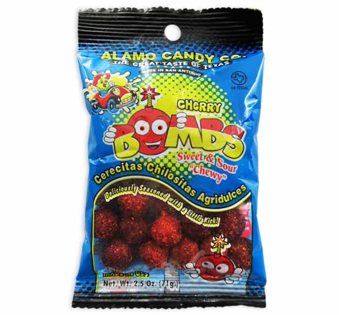 Alamo Candy Company Cherry Bombs: 12-Piece Case