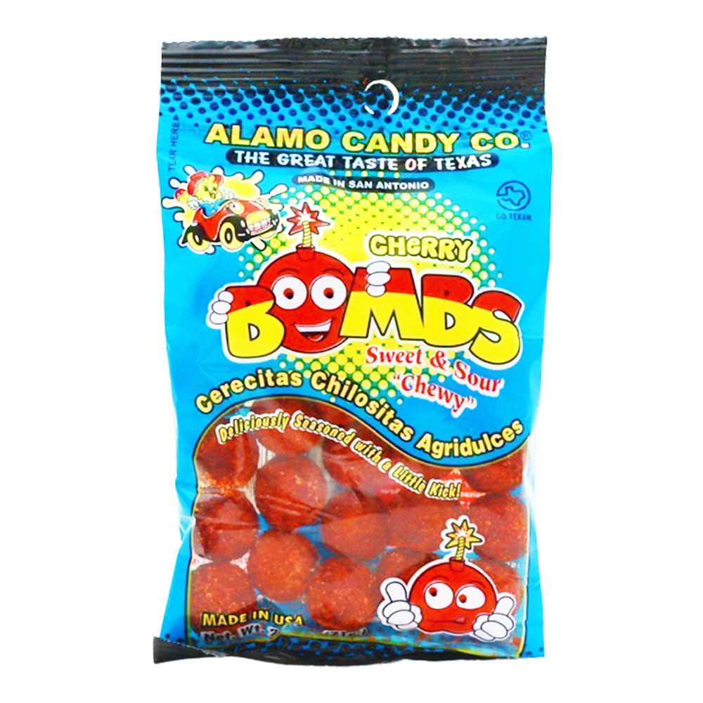 Alamo Candy Company Cherry Bombs: 12-Piece Case