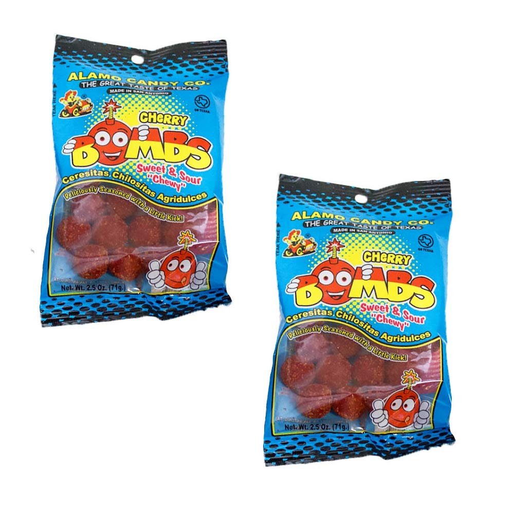 Alamo Candy Company Cherry Bombs: 12-Piece Case