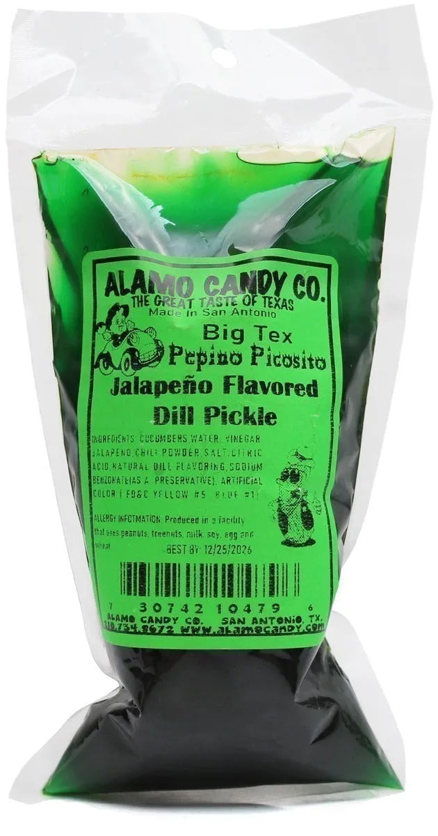 Alamo Candy Jalapeno Dill Pickle: 12-Pack-Candy Warehouse