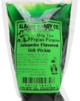 Alamo Candy Jalapeno Dill Pickle: 12-Pack-Candy Warehouse