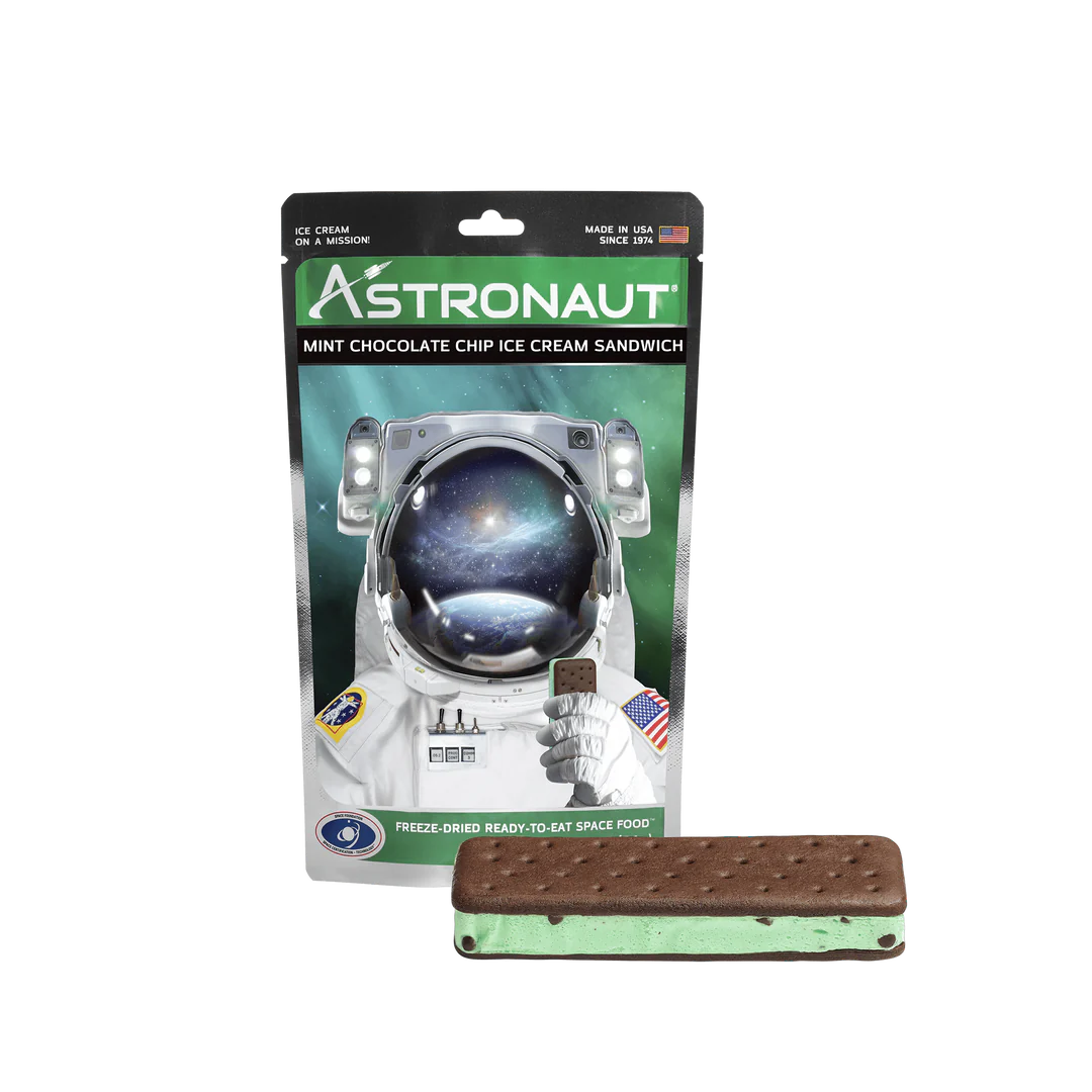 Astronaut Mint Chocolate Ice Cream Sandwich: 12-Piece Case