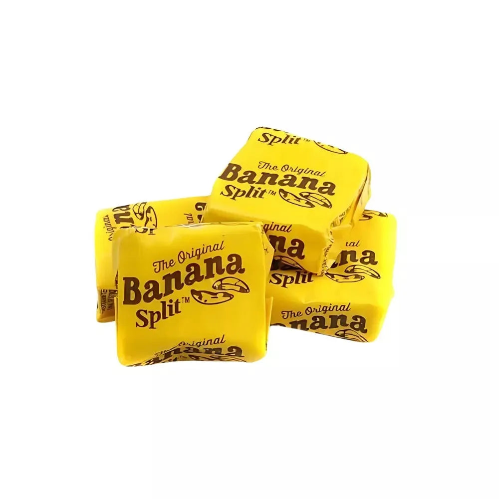 Banana Split Taffy Candy Chews: 140-Piece Box