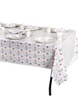 Baseball Themed Pattern Tablecloth 8 Pack