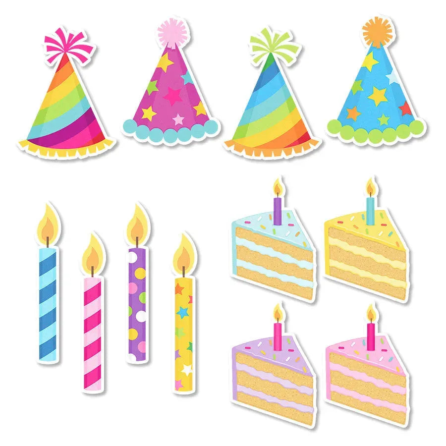 Sprinkle Pop Birthday Party Edible Cupcake Toppers