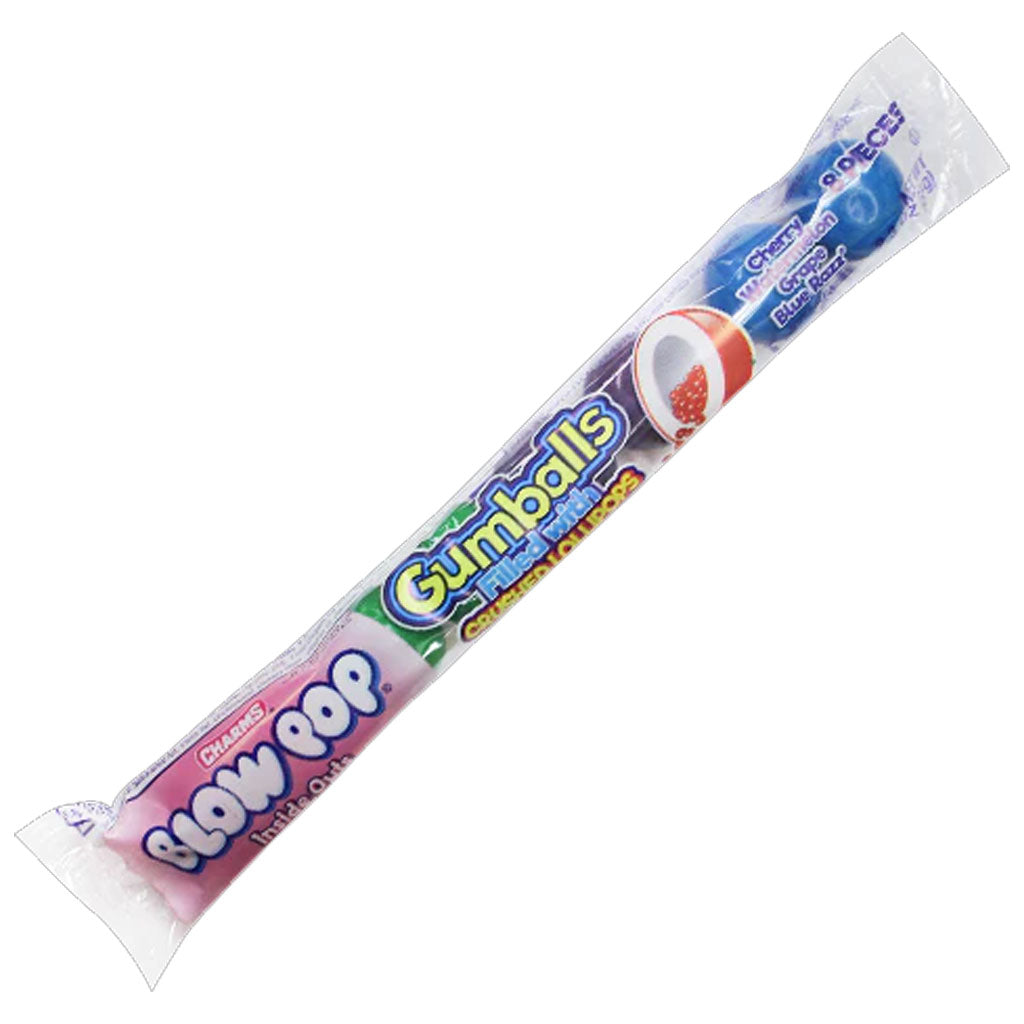 Blow Pop Inside-Out 8-Ball Tube: 24-Piece Box