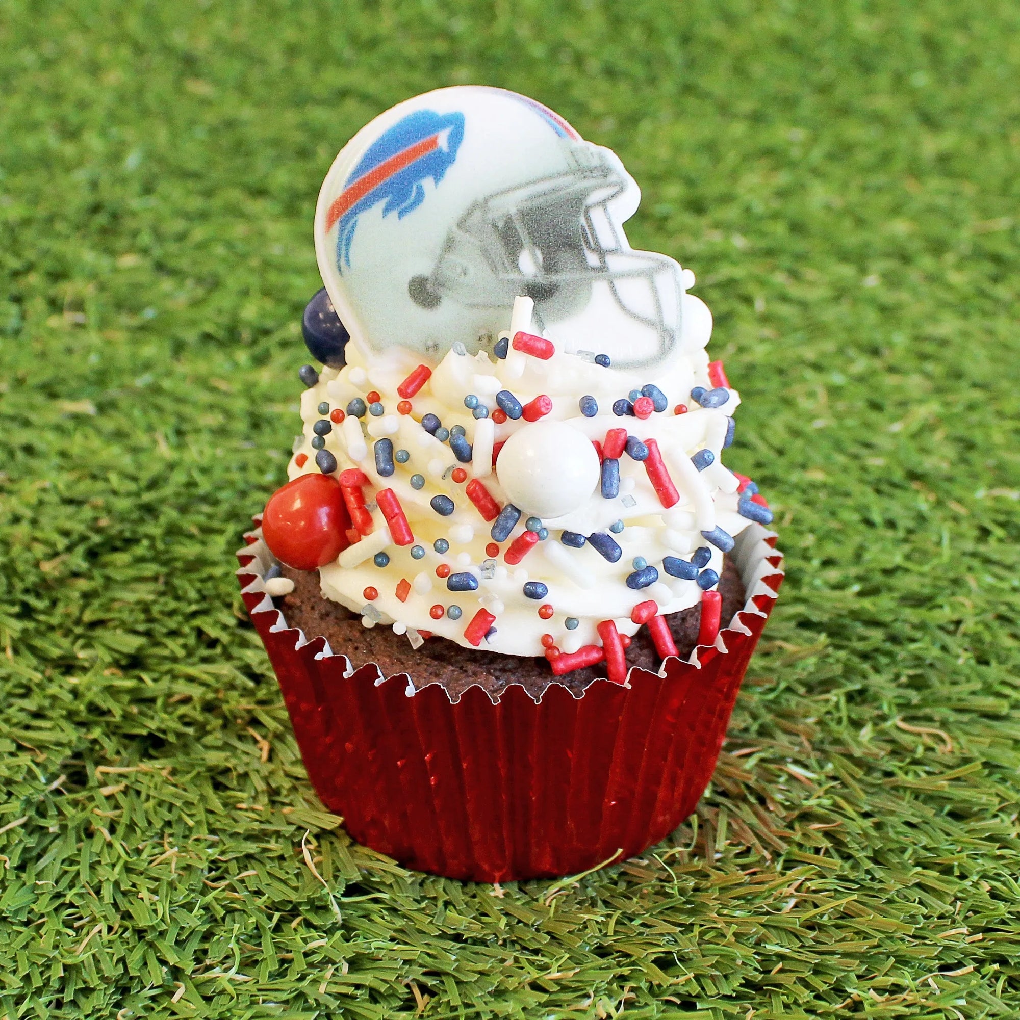 Sprinkle Pop Pro-Football Cupcake Rings