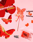 Pure Sugar Candy Butterfly Lollipops