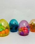 Pure Sugar Candy Spring Egg filled with Gummy Eggs