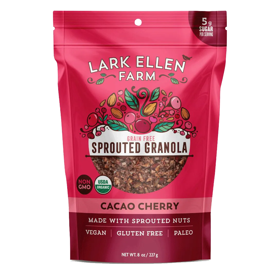 Lark Ellen Farm Cacao Cherry Sprouted Granola (Grainfree)