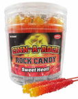 CINN-A-ROCK Rock Candy Tub: 36-Pack-Candy Warehouse