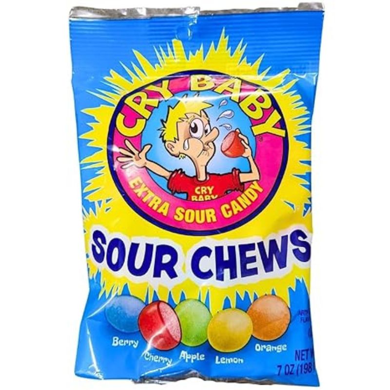 CRY BABY SOUR CHEWS: 8-Pack-Candy Warehouse