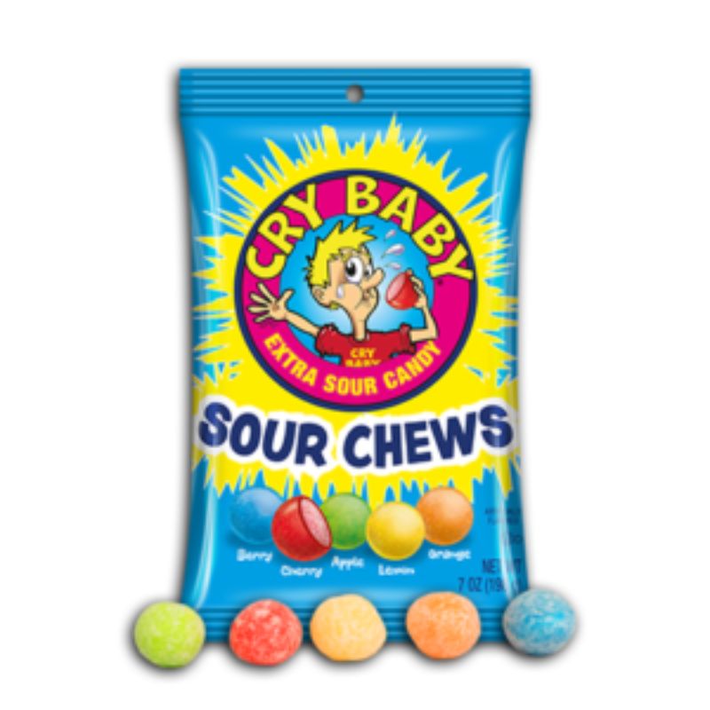 CRY BABY SOUR CHEWS: 8-Pack-Candy Warehouse