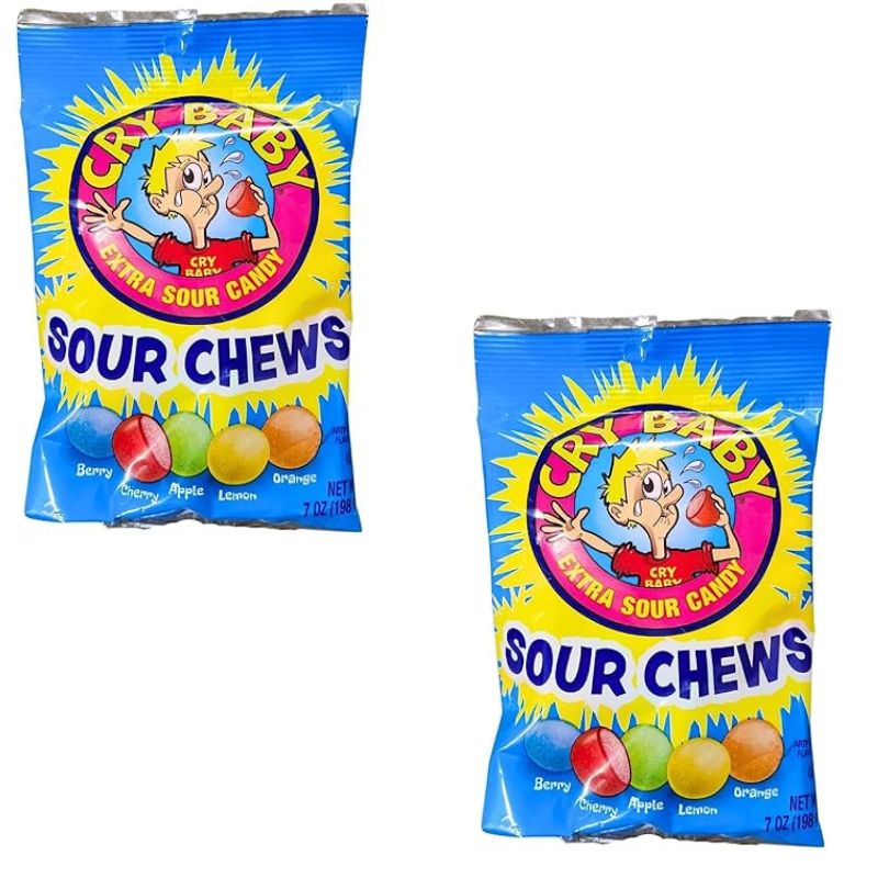 CRY BABY SOUR CHEWS: 8-Pack-Candy Warehouse