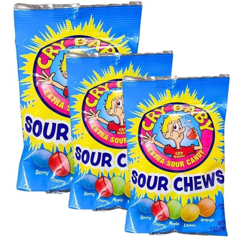 CRY BABY SOUR CHEWS: 8-Pack-Candy Warehouse