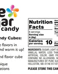 Pure Sugar Candy Caramel Swirl Ice Cream Candy Cubes