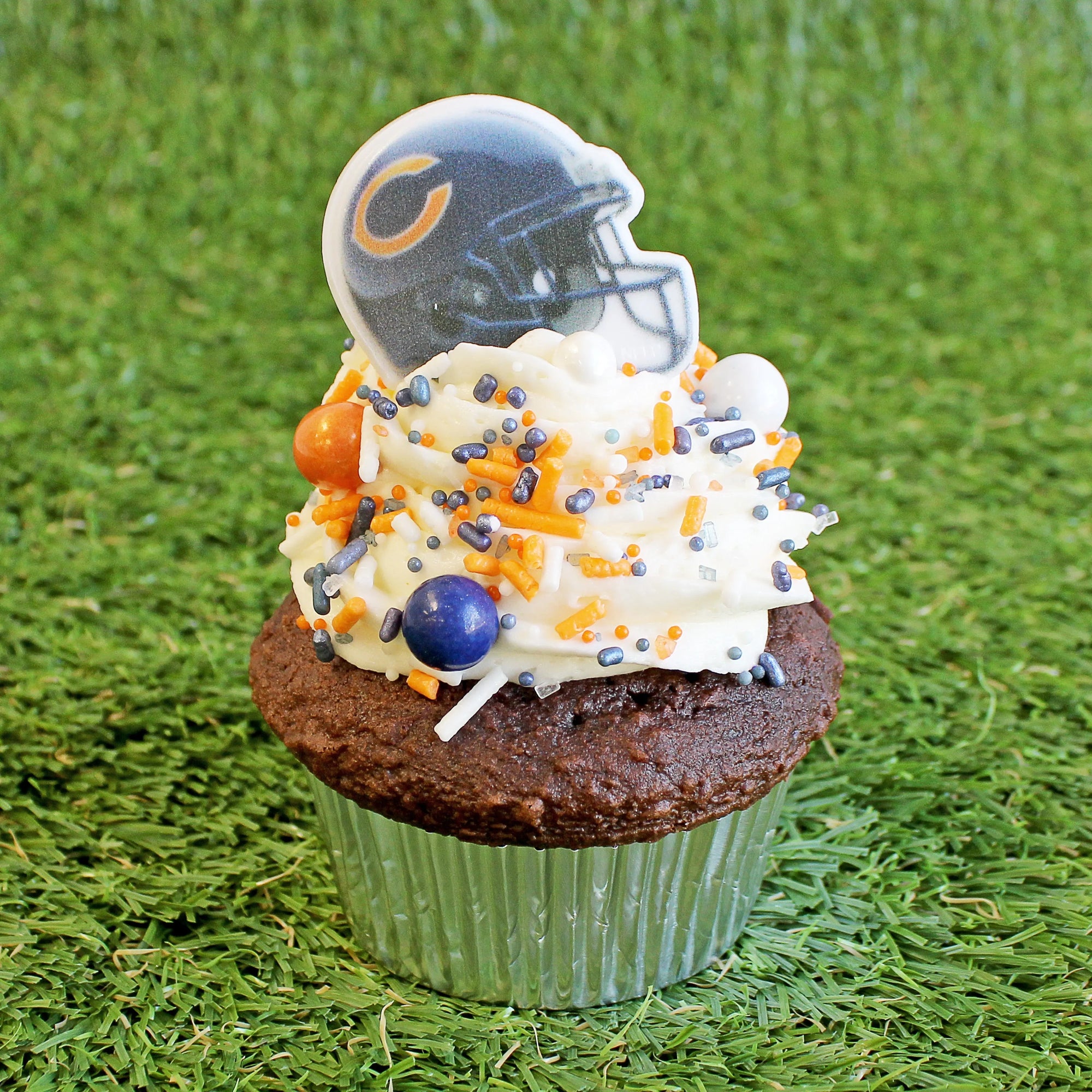 Sprinkle Pop Pro-Football Cupcake Rings