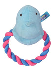 Peeps Blue Chick Rope Pull Toy