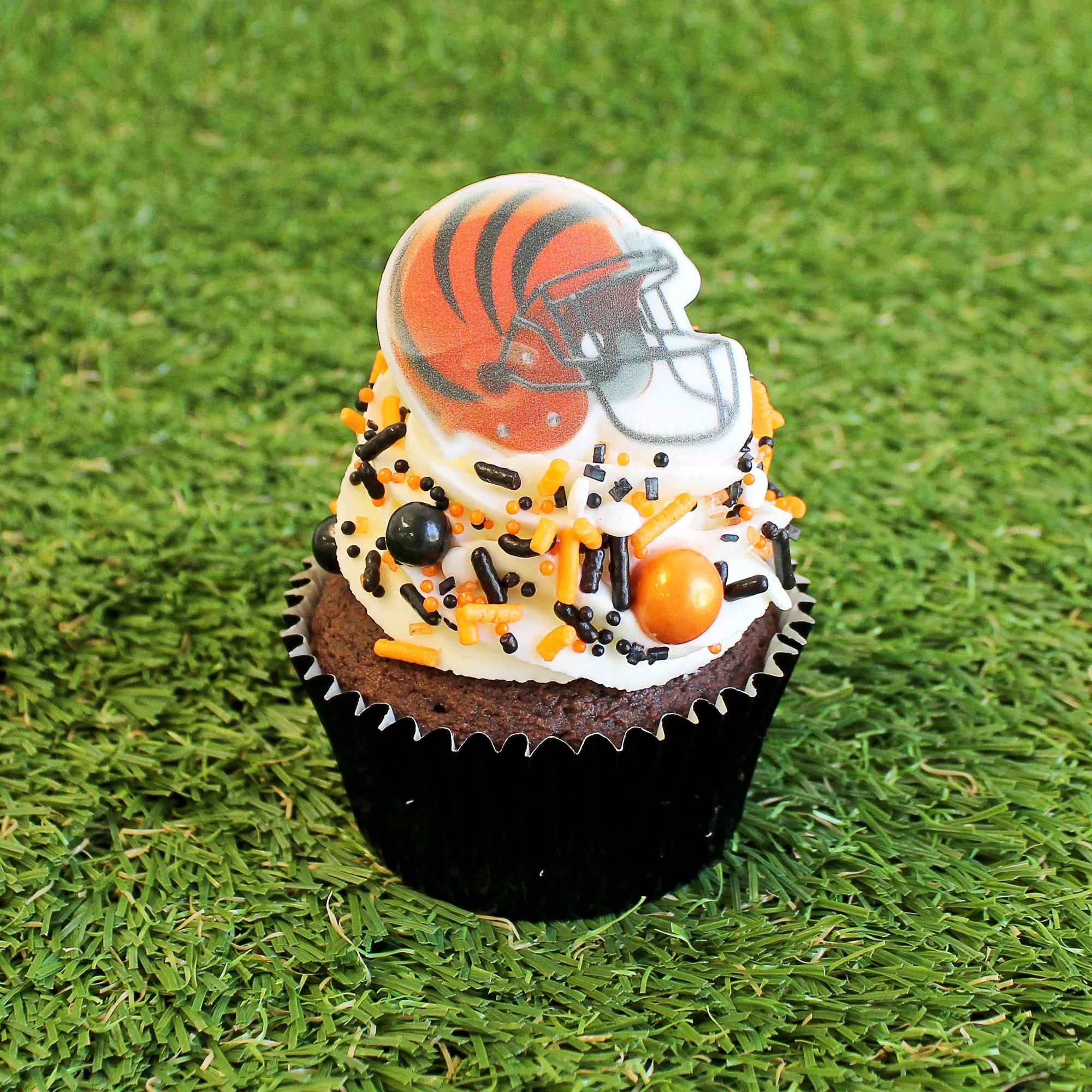 Sprinkle Pop Pro-Football Cupcake Rings