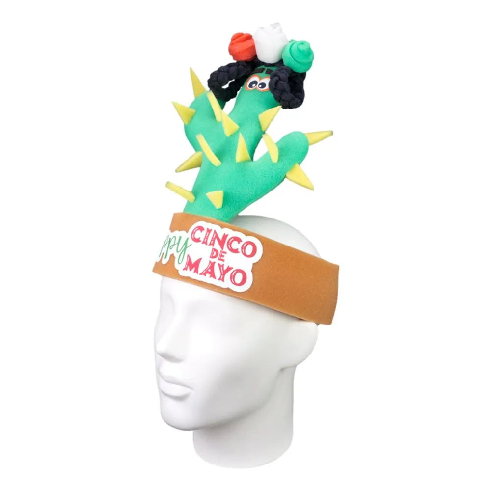 Cinco de Mayo Cactus Frida Headband