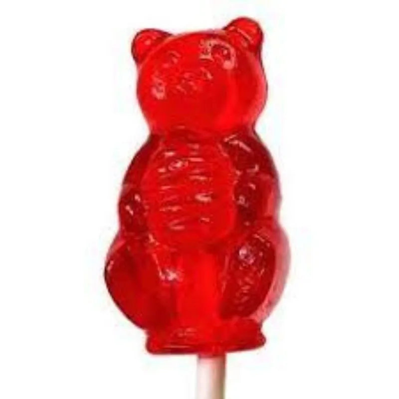 Cinnamon Bear Lollipops: 115-Piece Tub